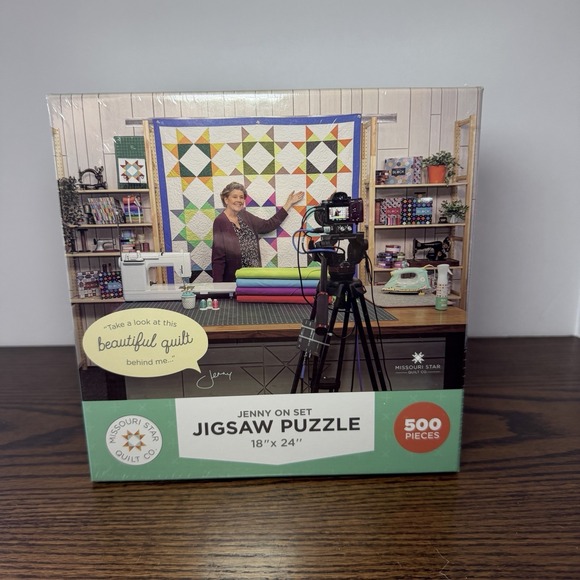 Missouri Star Quilt Co. Other - Missouri Star Quilt Co. "Jenny On Set" 500-Piece Square Quilt Block Puzzle